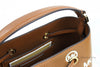 Michael Kors Mercer Luggage Embossed Bucket Crossbody Bag