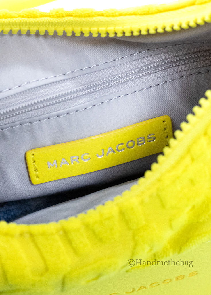 Marc Jacobs Monogram Kiwi Terry Shoulder Bag