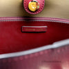 Michael Kors Reed Large Dark Cherry Leather Belted Tote