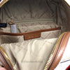 Michael Kors Sheila Medium Vanilla PVC Front Pocket Backpack