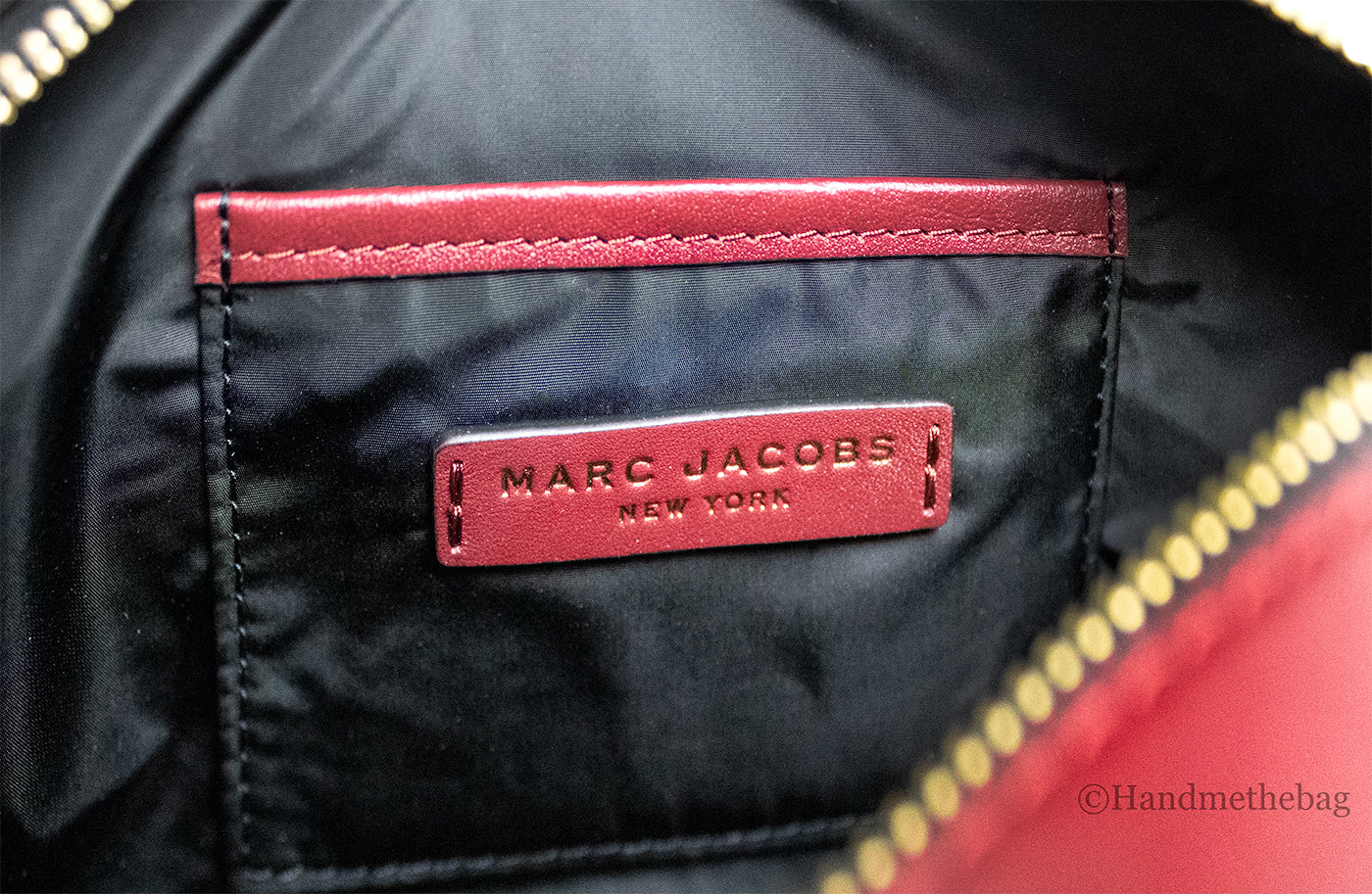 Marc Jacobs Flash Leather Camera Crossbody Bag