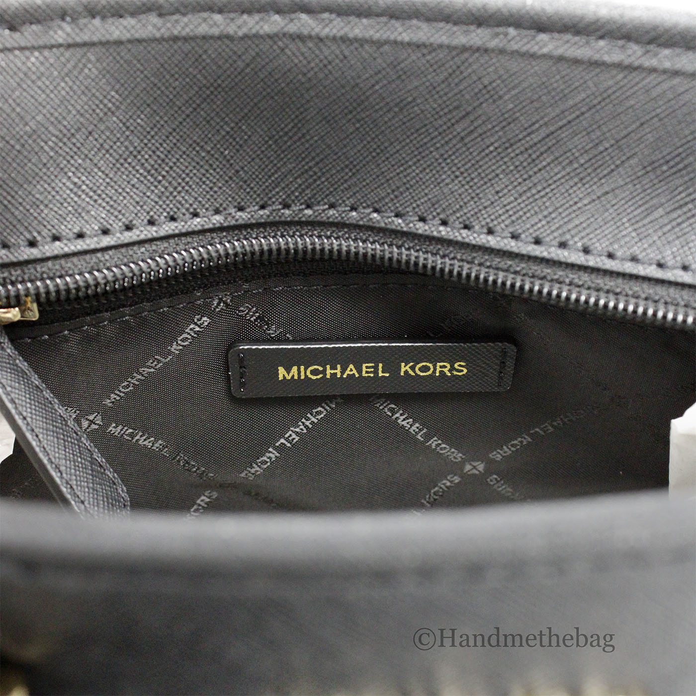 Michael Kors XS Black Carryall Tote Convertible Bag