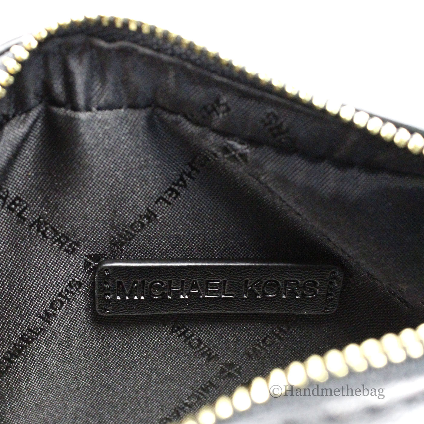 Michael Kors Jet Set Small Black Leather East West Belt Bag