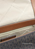 Michael Kors Jet Set Medium Brown Convertible Pouchette Bag