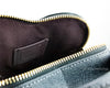 Coach (CE652) Heart Small Black Crossgrain Leather Crossbody Handbag Purse