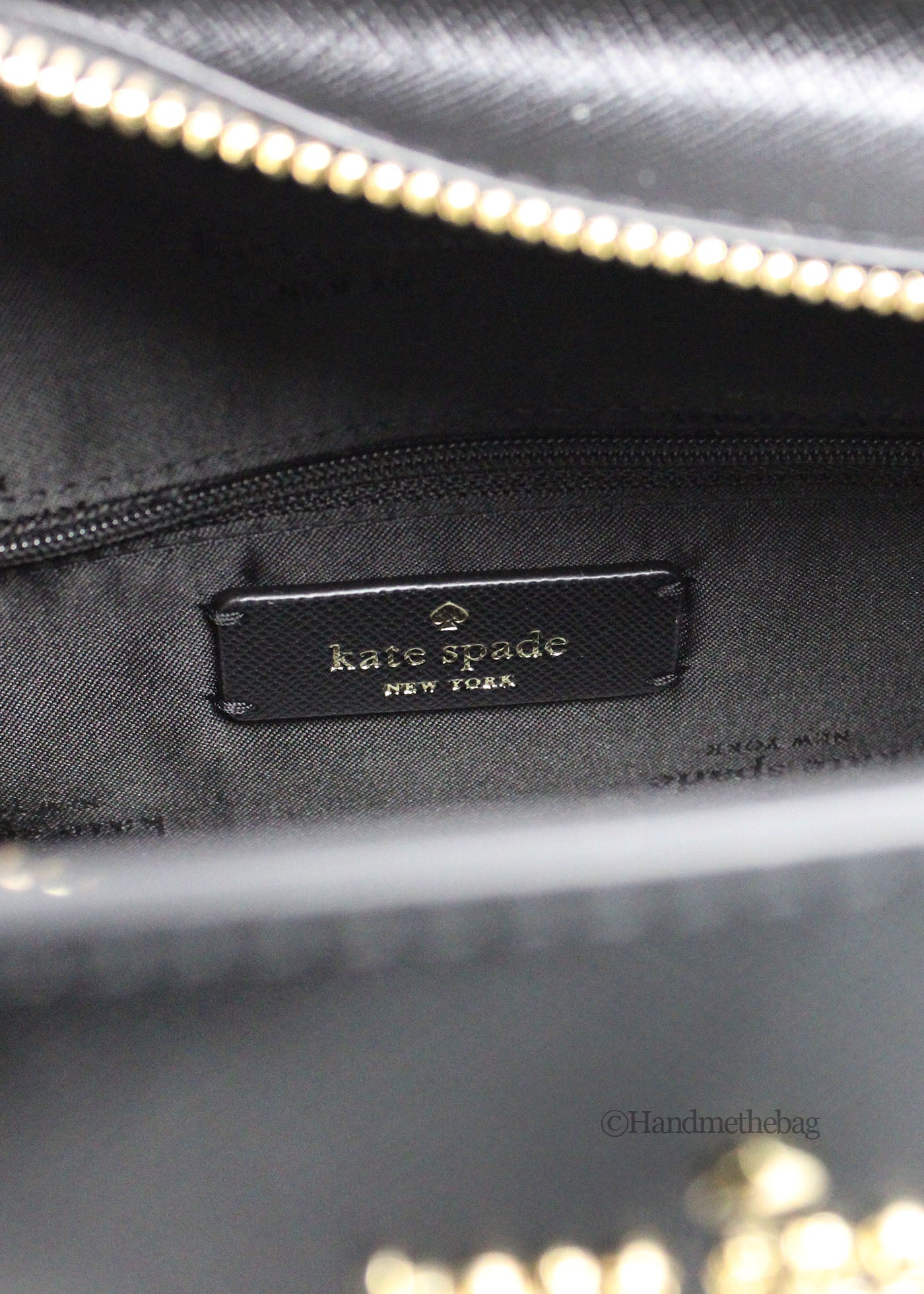 Kate Spade Madison Medium Black Saffiano Leather Satchel Bag