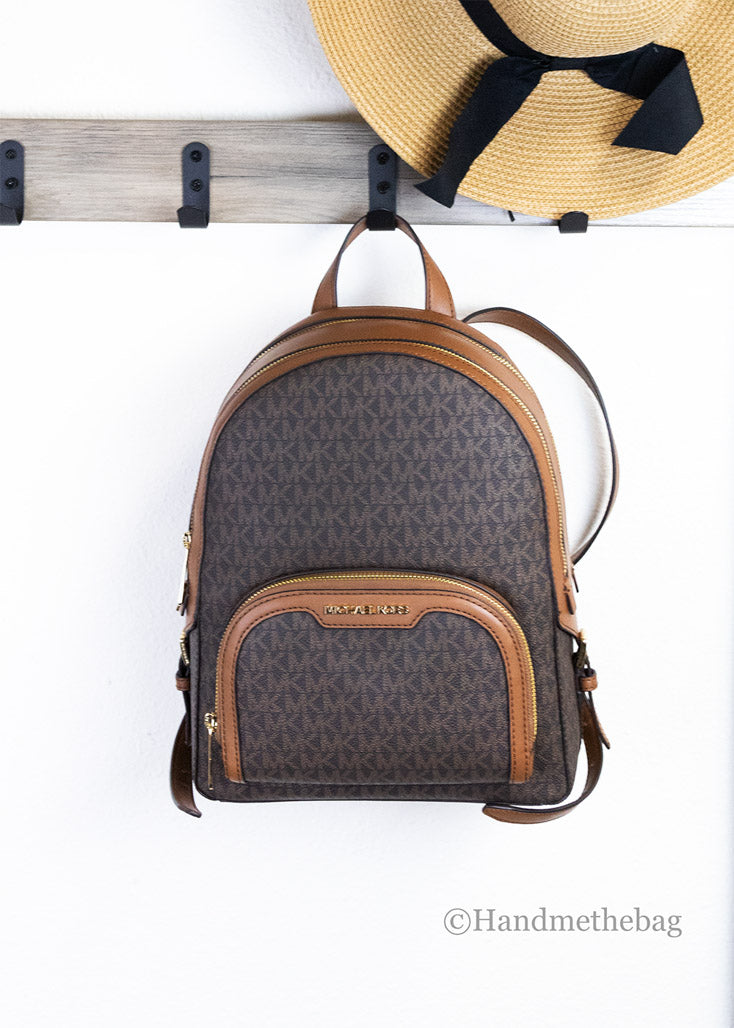 Michael Kors Jaycee Medium Brown Backpack