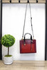 marc jacobs grind colorblock pomegranate tote hanging