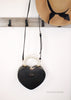 Kate Spade Love Shack Heart Black Pearl Handle Crossbody