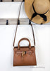 Michael Kors Hamilton Small Luggage Leather Satchel