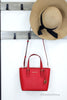 Michael Kors XS Bright Red Carryall Tote Convertible Bag