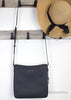 Michael Kors Signature Jet Set Black Messenger Crossbody Bag