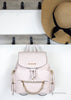 Michael Kors Jet Set Medium Powder Blush Chain Backpack