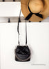 Marc Jacobs Soft Small Black Shoulder Crossbody Bucket Bag