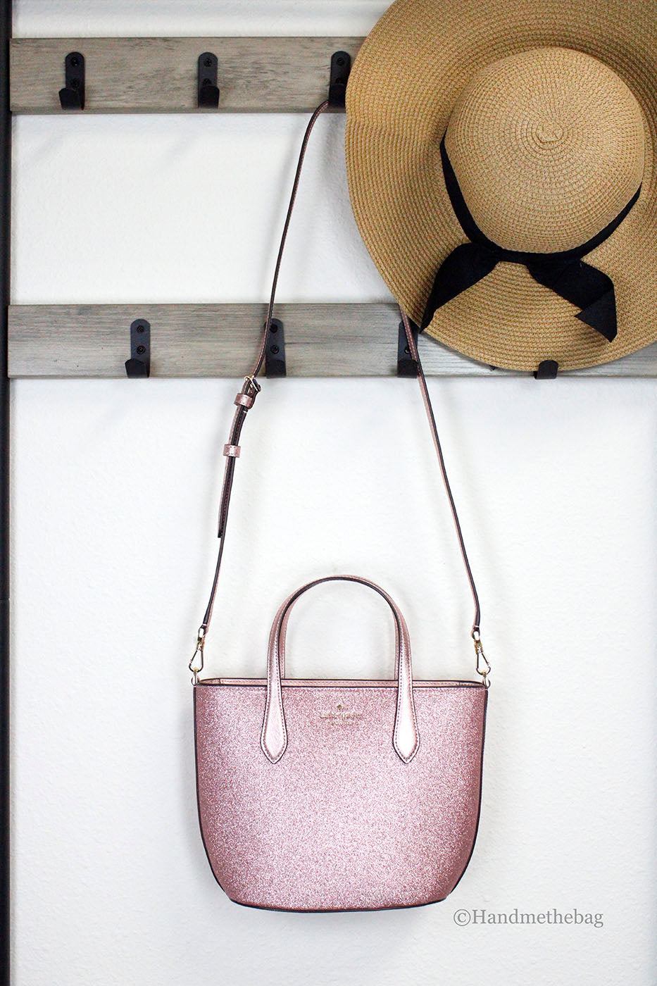 Pink glitter best sale purse kate spade