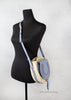 Chloe Marcie Medium Woven Raffia Leather Shoulder Crossbody