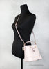 Michael Kors Mercer Small Pink Leather Bucket Crossbody Bag