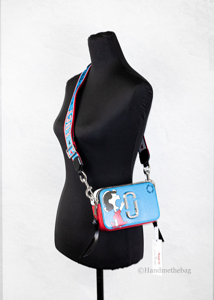 Marc Jacobs X Peanuts The Lucy Snapshot Crossbody Bag