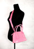 Marc Jacobs Small Candy Pink Patent Dome Satchel Crossbody Bag