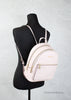 Michael Kors Adina Medium Powder Blush Leather Convertible Backpack