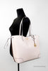 michael kors edith soft pink tote on mannequin