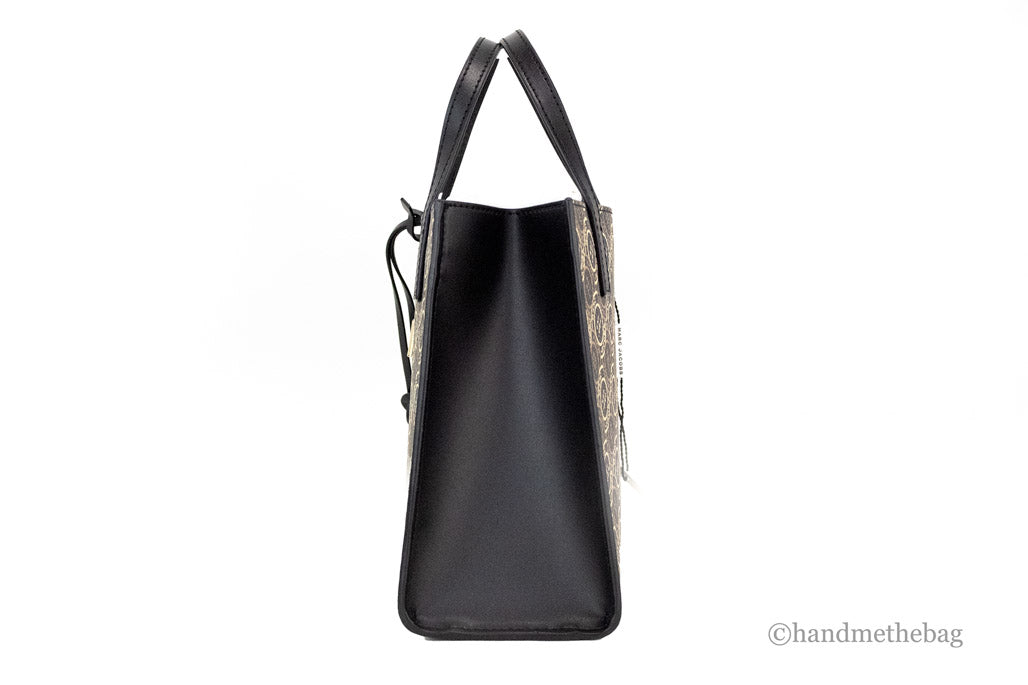 MARC JACOBS Signet Grind トート バッグ A4対応 関税送料込 Marc Jacobs Mini Grind Signet Printed Leather Crossbody Tote