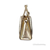 Michael Kors Mina Belted Gold Vegan Leather Chain Crossbody Bag