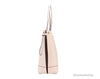 michael kors edith soft pink tote side on white background