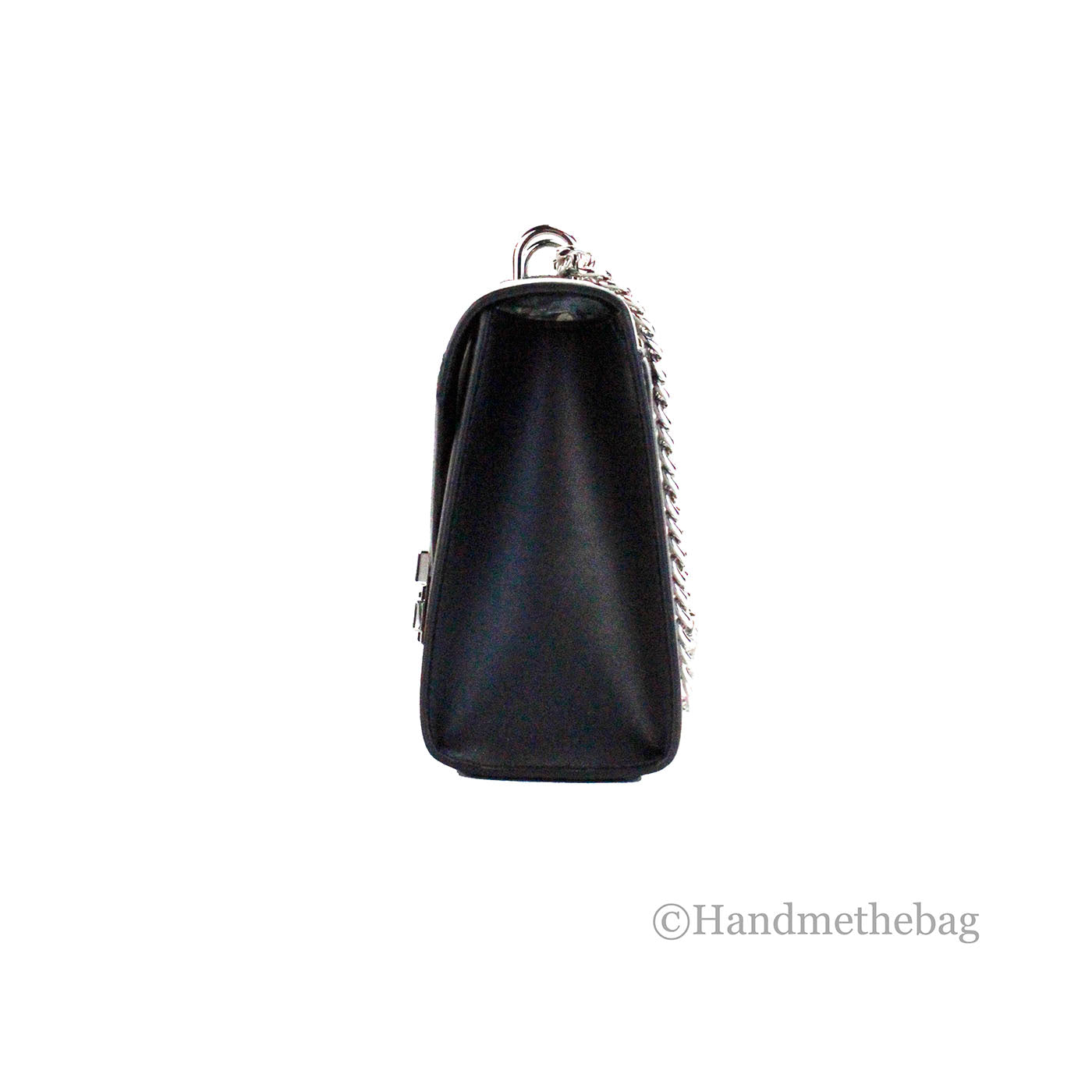 Michael Kors Whitney Medium Black Color-Block Chain Shoulder Bag