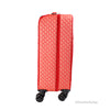 Michael Kors Travel Small Red Trolley Rolling Suitcase