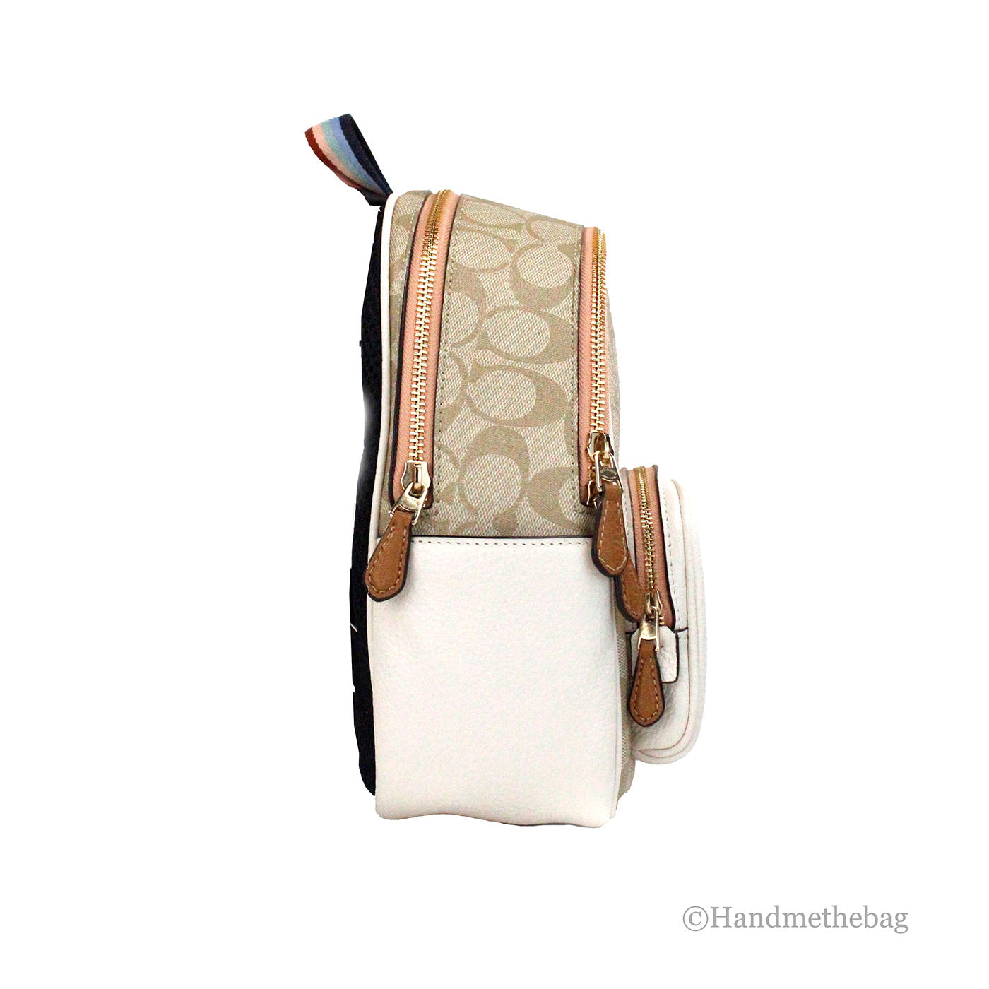 Coach Mini Court Backpack In Signature Canvas With outlets Pear