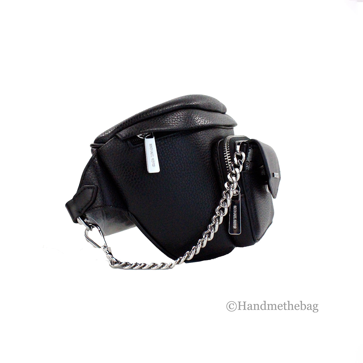 MICHAEL KORS ブラック ボディバッグ MICHAEL KORS マイケルコース ボディバッグ メンズ ブラック