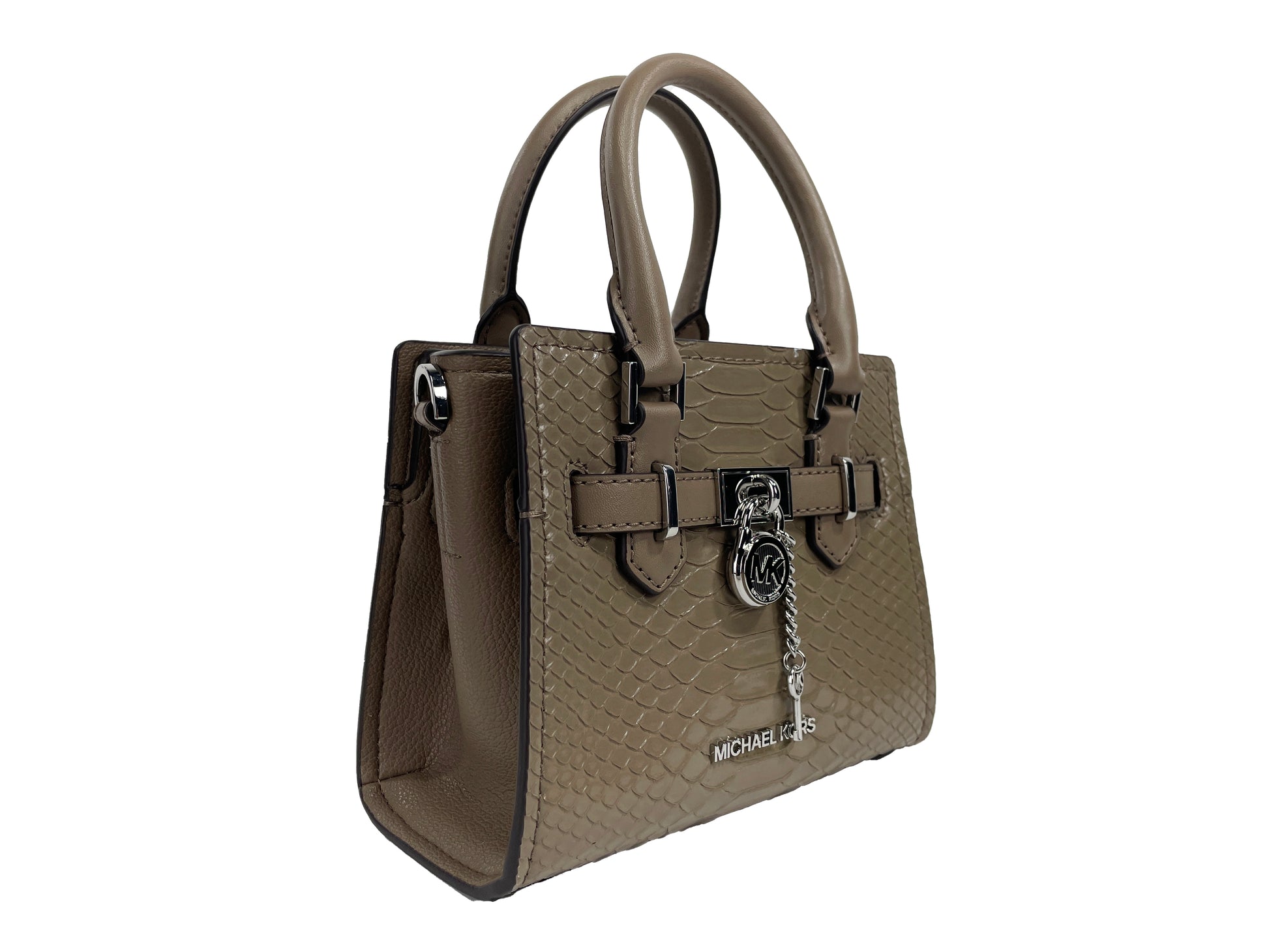 Michael Kors Hamilton XS Dusk Snake Satchel Crossbody