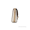 Michael Kors Reed Small Camel PVC Saddle Crossbody Bag