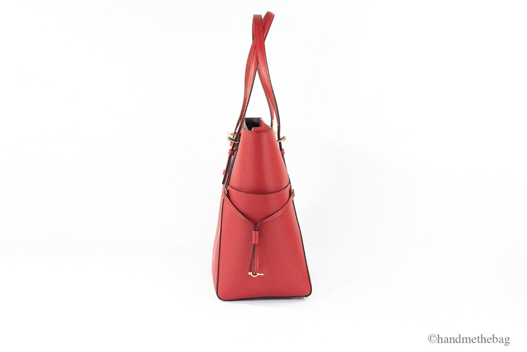 Michael Kors Voyager East West Tote Flame Red 