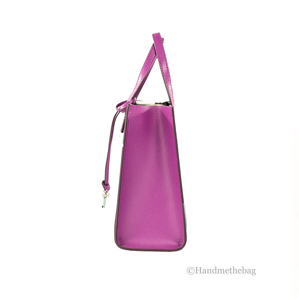 Marc Jacobs Grind Mini Leather Tote Crossbody Bag