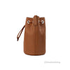 Kate Spade Rosie Medium Warm Gingerbread Leather Bucket Bag