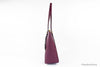 Michael Kors Voyager Large Merlot Saffiano Leather East West Top Zip Tote Bag