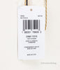 coach derby chalk tote tag on white background