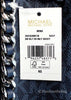 Michael Kors Mina Belted Navy PVC Chain Crossbody Bag