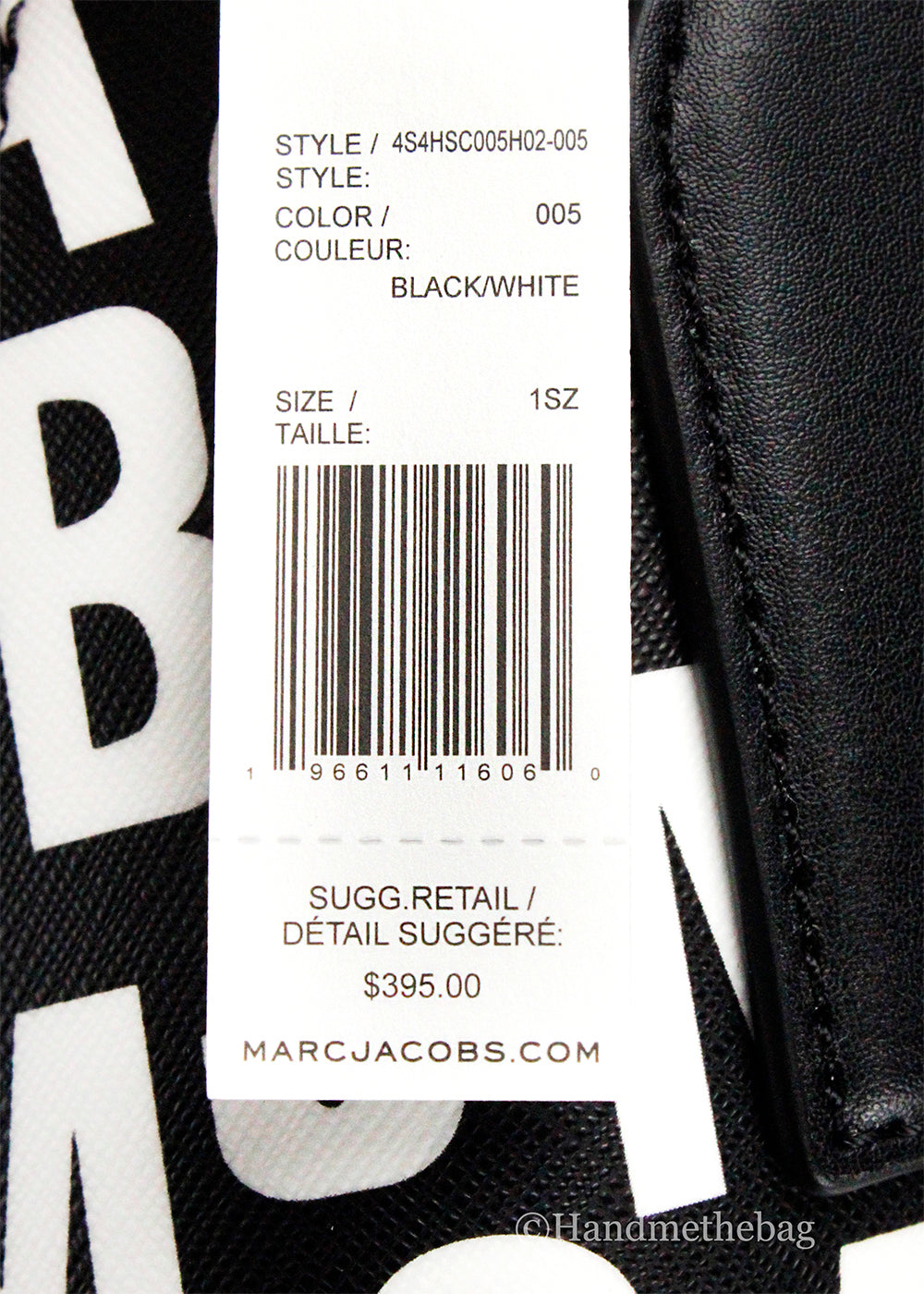 Marc Jacobs Small Monogram Leather Dome Satchel Crossbody Bag