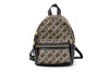 marc jacobs signet mini backpack on white background