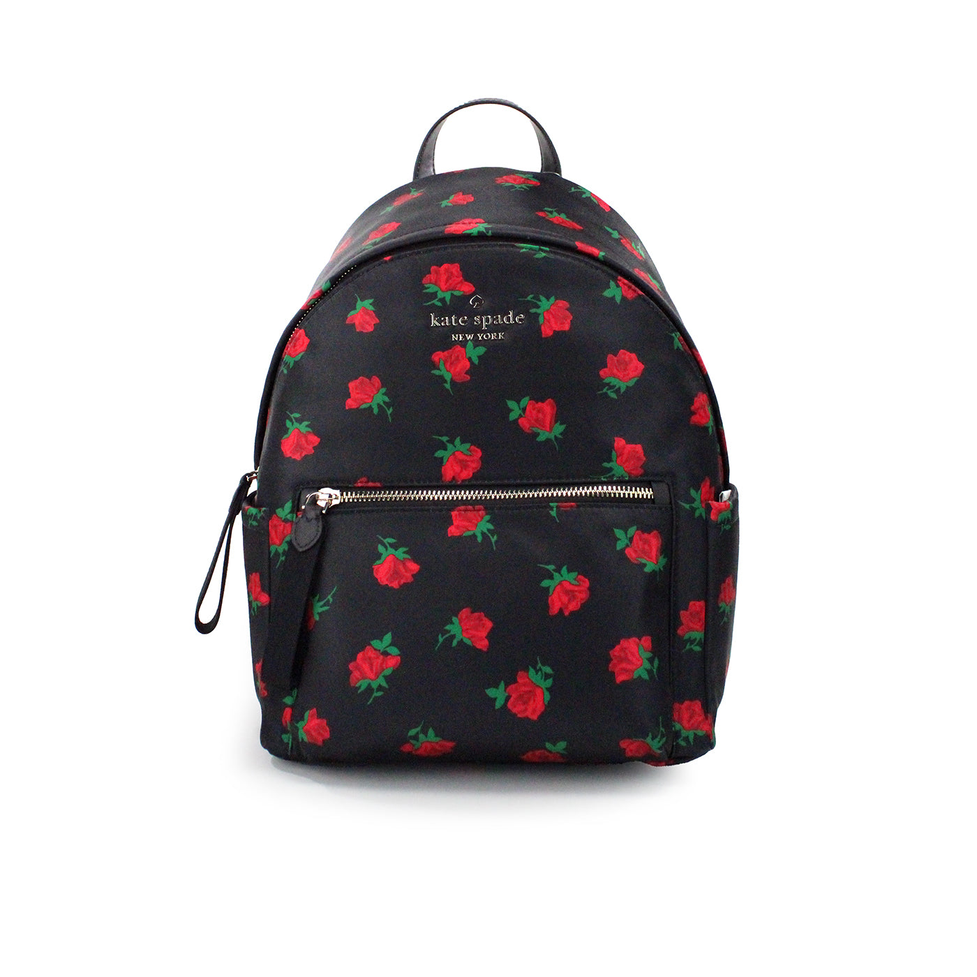 Kate Spade Leila Medium Rose Toss Nylon Dome Backpack