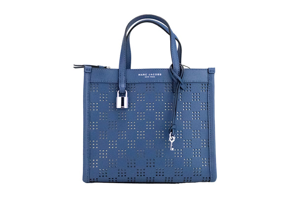 Marc Jacobs Mini Grind Perforated Leather Crossbody Bag
