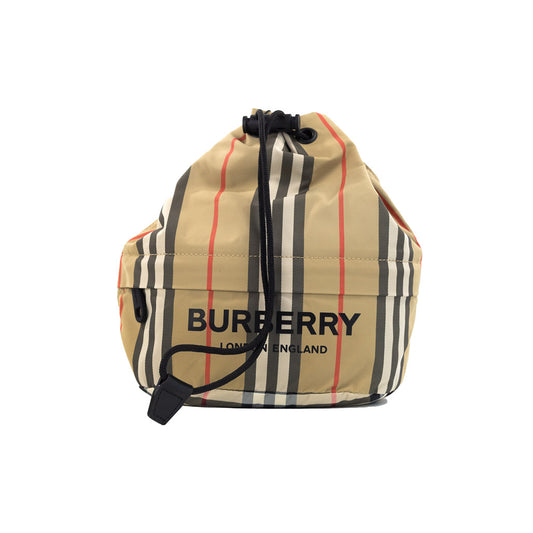 Burberry, Bags, Burberry Banner Nm Tote Leather With Vintage Check