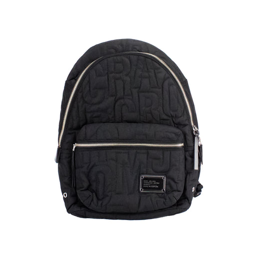 Marc Jacobs Medium Black Monogram Quilted Puffy Backpack