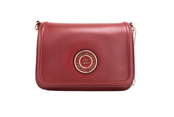 marc jacobs signet syrah crossbody on white background