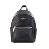 Kate Spade Leila Mini Black Leather Dome Backpack Bag