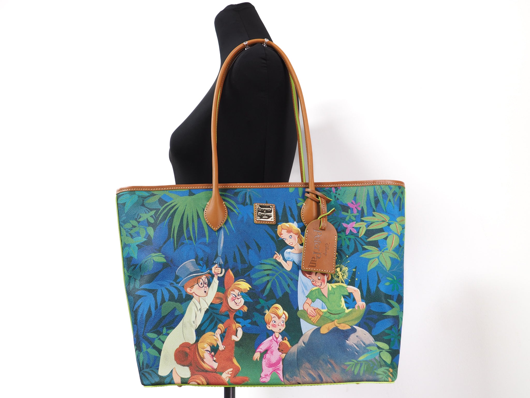 Dooney & Bourke Peter Pan tote on mannequin