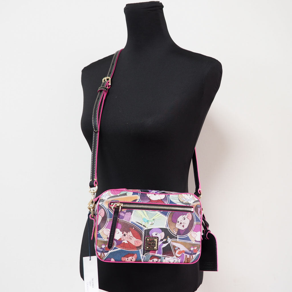 Dooney & Bourke The Rescuers crossbody bag on mannequin